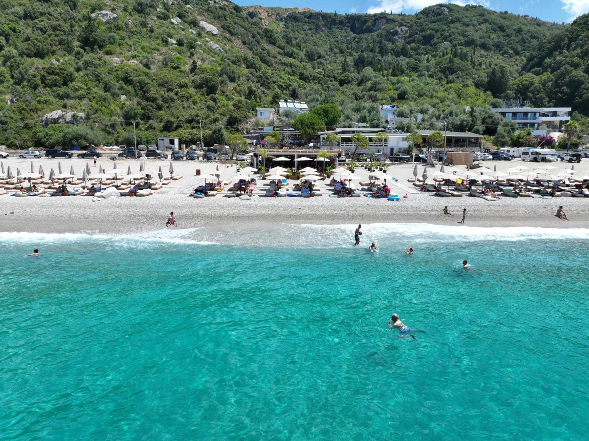 Hotel Alevra Dhërmi Exteriér fotografie